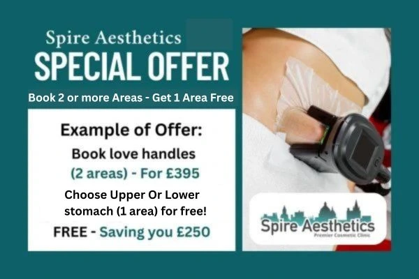 Fat Freezing Promotion Hall Green from Spire Aesthetics - Book Today!