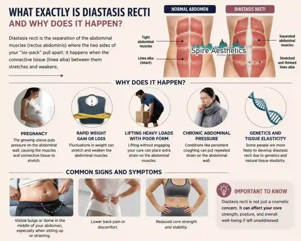 What Exactly Is Diastasis Recti and Why Does It Happen Hall Green?