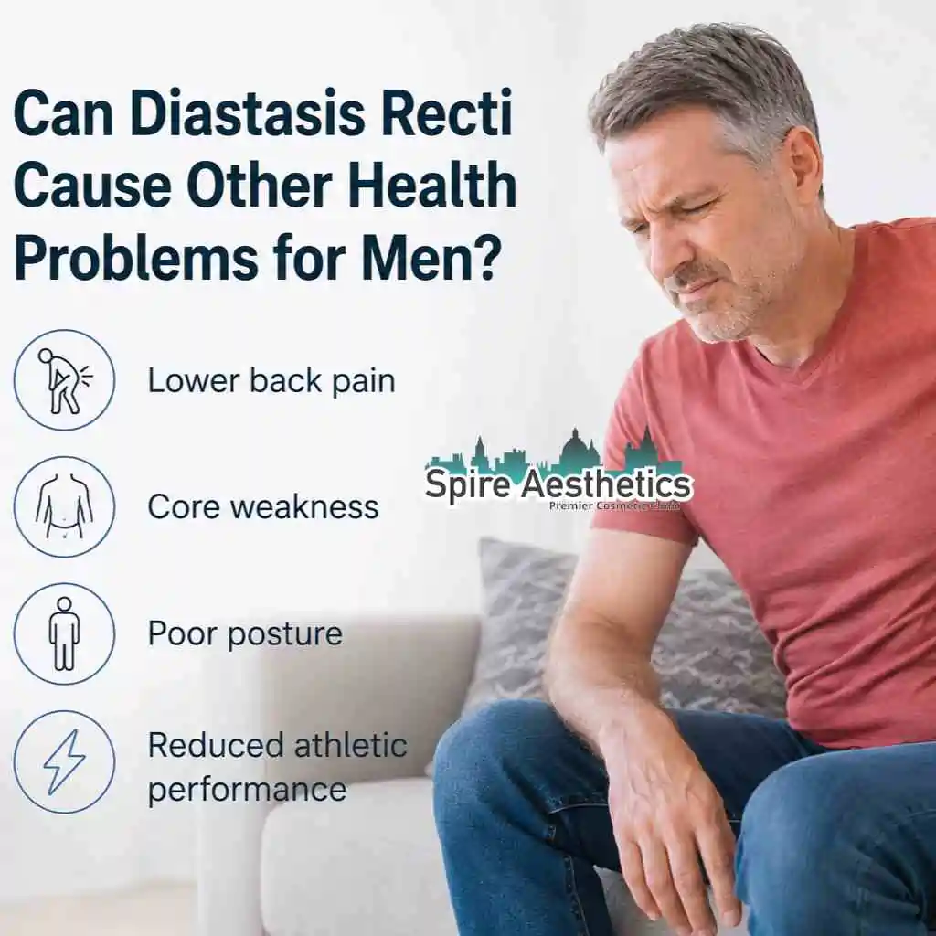 Can Diastasis Recti Cause Other Health Problems for Men Hall Green?